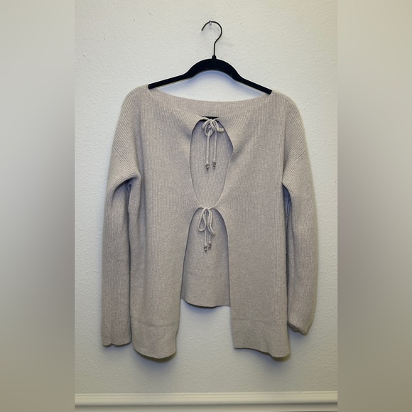 ALTUZARRA long sleeve bateau neckline Sweater Size Small - Picture 4 of 7